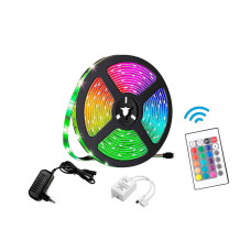 Светодиодная лента RB2 с пультом и блоком питания, 5 м
