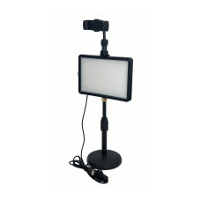 Штатив ZM-02 настольный с наклонным держателем телефона и RAG панелью для съемки