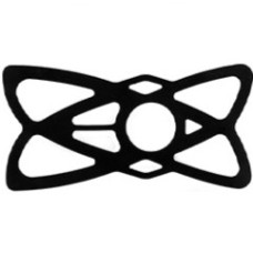 Резинка фиксатор для телефона, цвет черный 