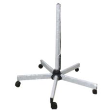 Напольная стойка NS-5K с втулкой на колесах, диаметр отверстия 12 мм