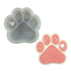 Форма для заливки, лапка размером  7*6,9*0,9 см