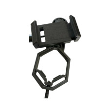 Держатель для бинокля/монографа с держателем для телефона, металл Держатель для бинокля/монографа с держателем для телефона, металл