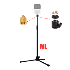 Универсальный штатив ML-Pr900 для проектора весом до 900 г, высота 1.34 м Универсальный штатив ML-Pr900 для проектора весом до 900 г, высота 1.34 м