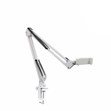 Держатель DTPB-1 для телефона для съемки на пантографе с усиленной струбциной до 7,5 см, белый