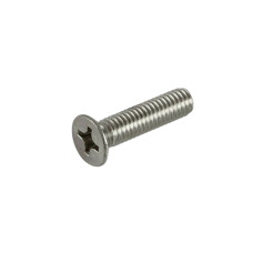 Винт с потайной головкой шлиц 4*12