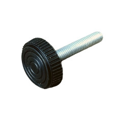 Ножка винтовая опора М8x50 регулируемая мебельная круглая