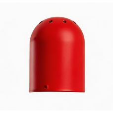 Стакан от среднего абажура, цвет красный