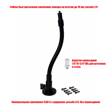 Настенное гибкое крепление FLAN-G для видеоняни